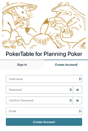 Create Account