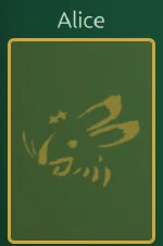 A seat after picking a card